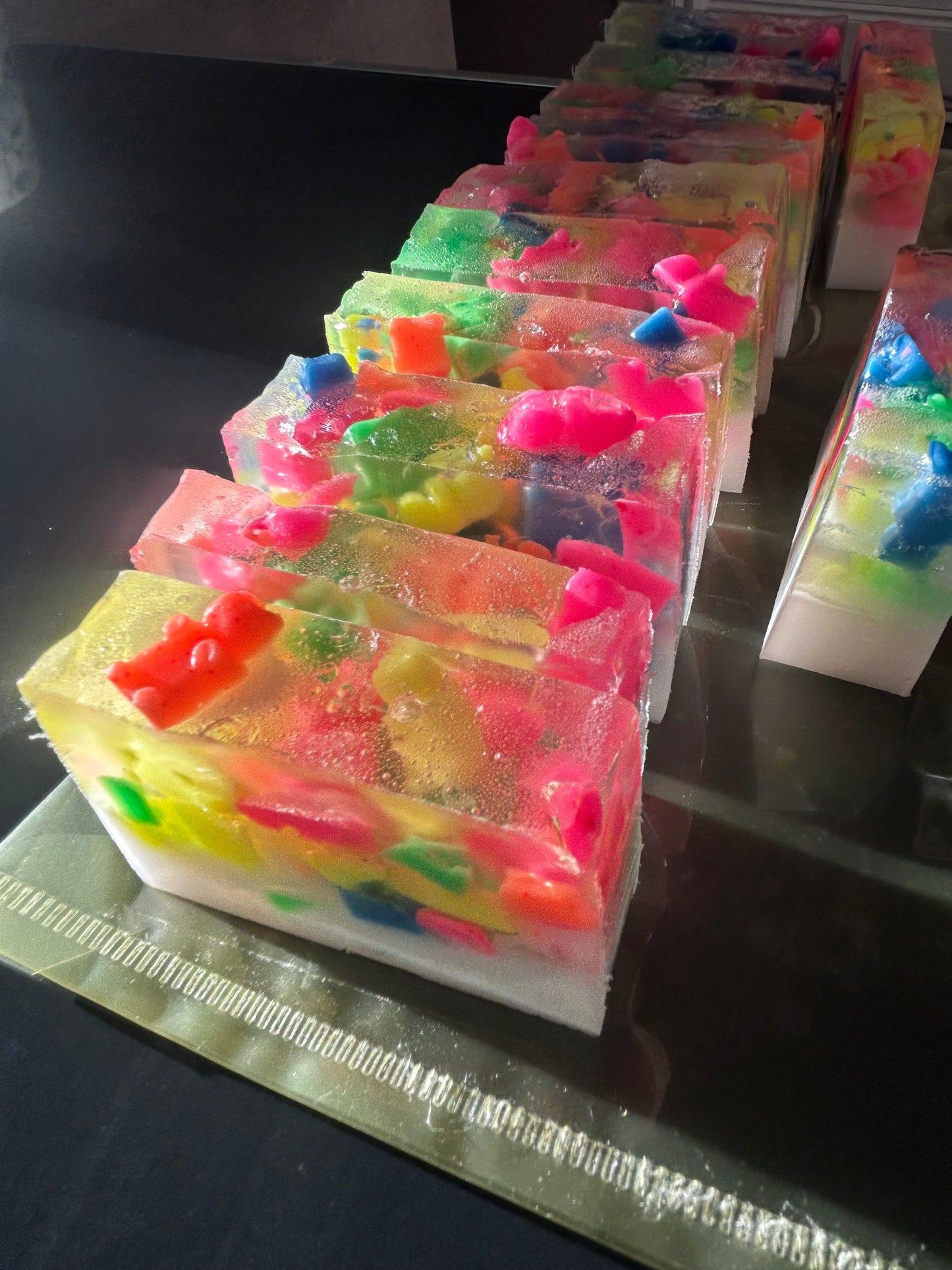 Jelly Babies Lime Fresh Rhubarb & Custard