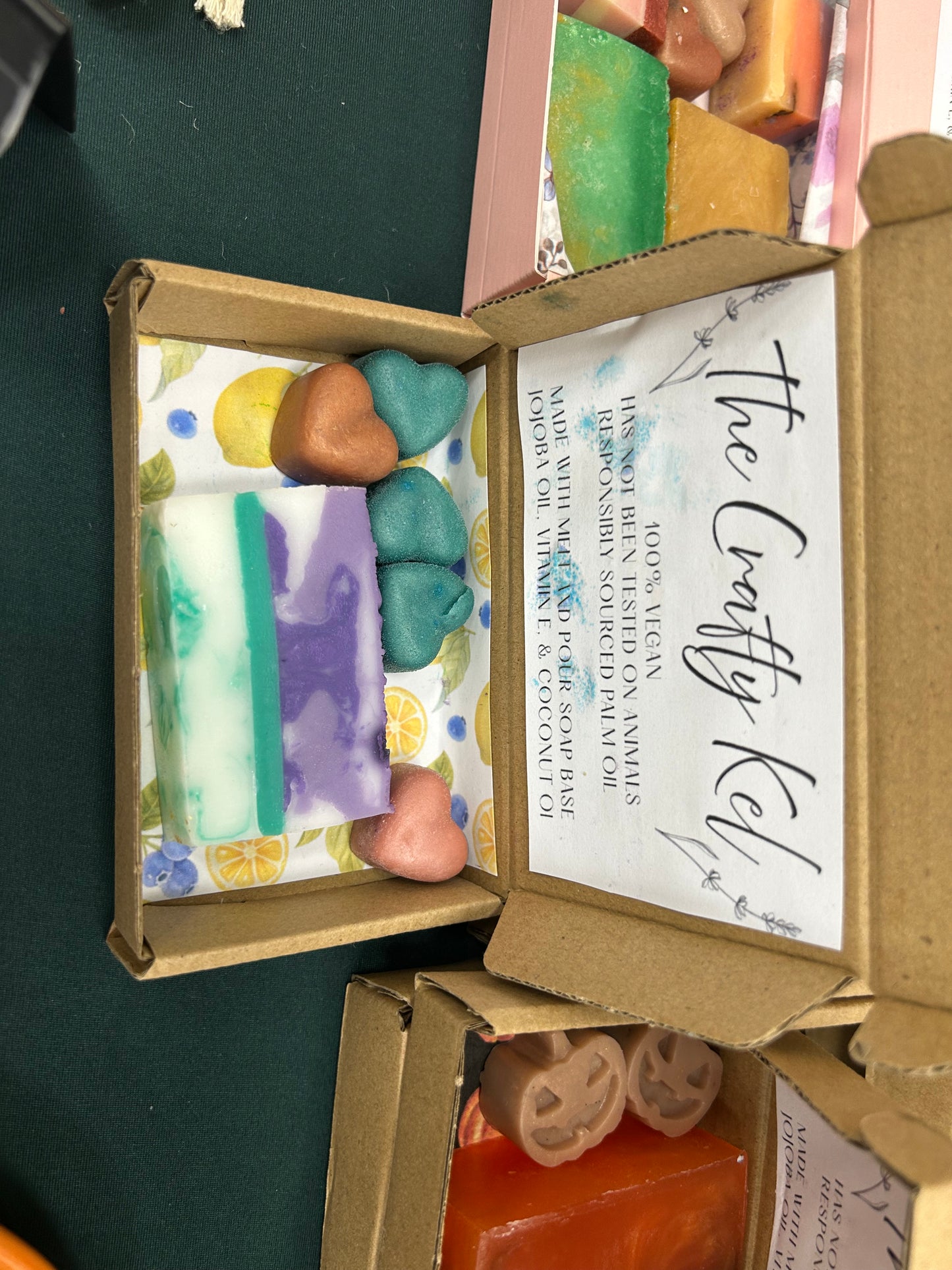 Blueberries vanilla Thai lime mango