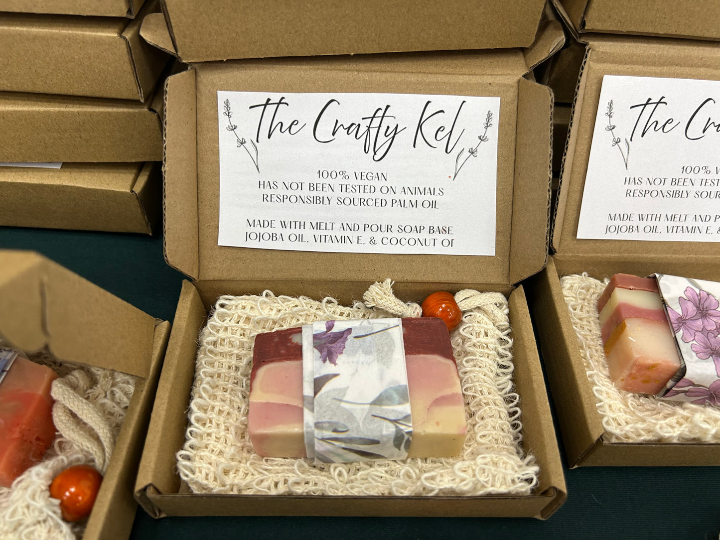 Black cherry and Strawberries