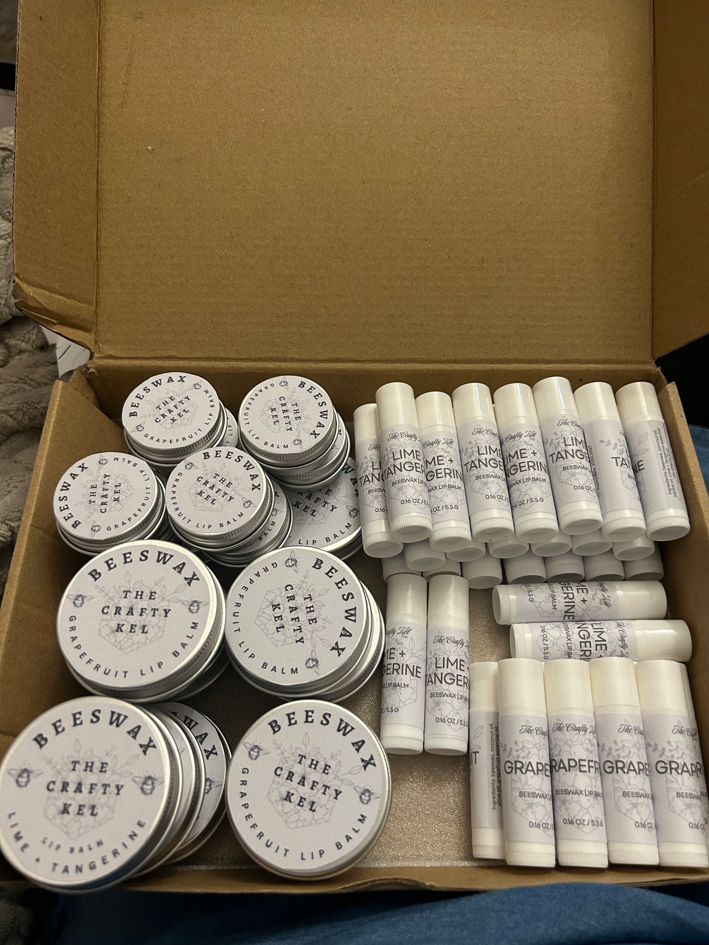 Beeswax’s limp balm stick grapefruit