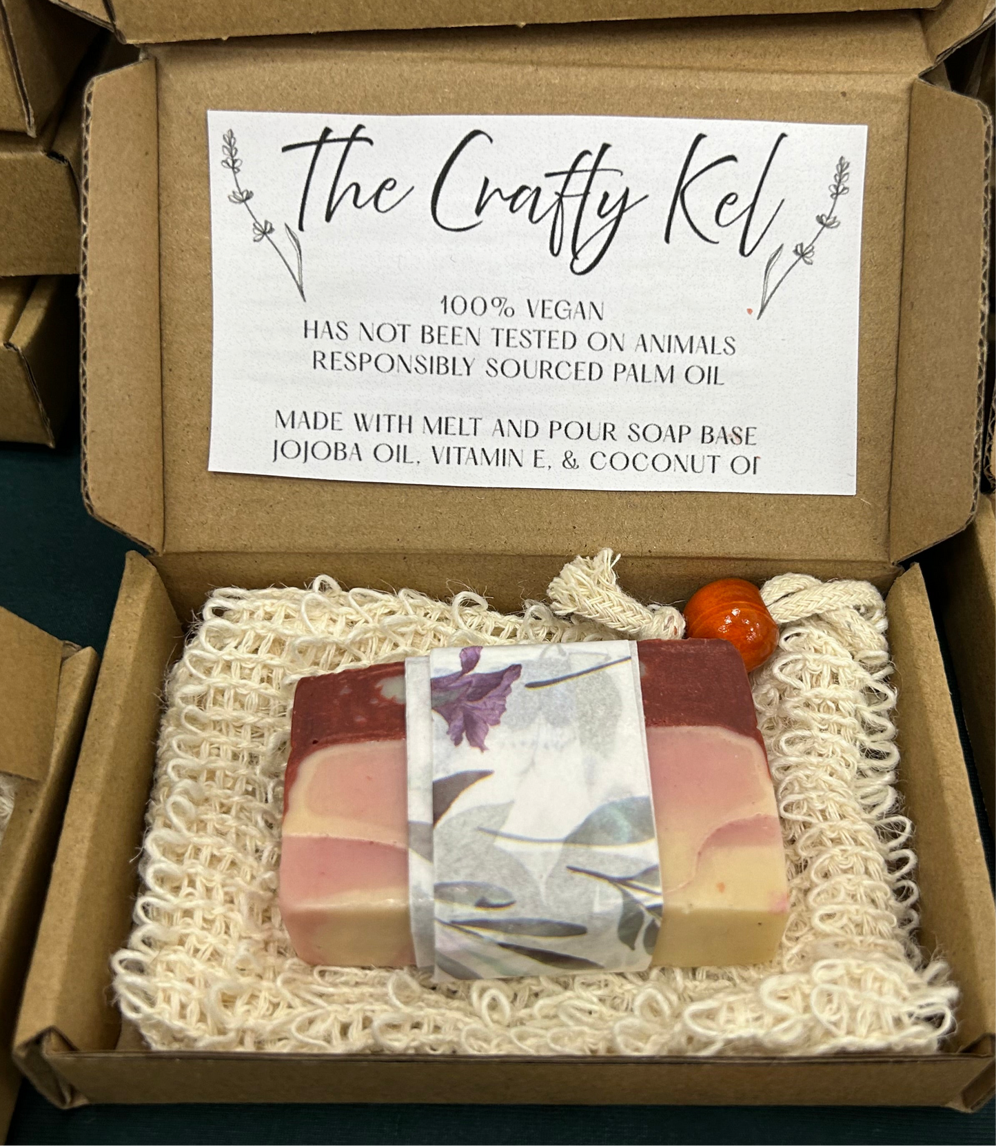 Black cherry and Strawberries