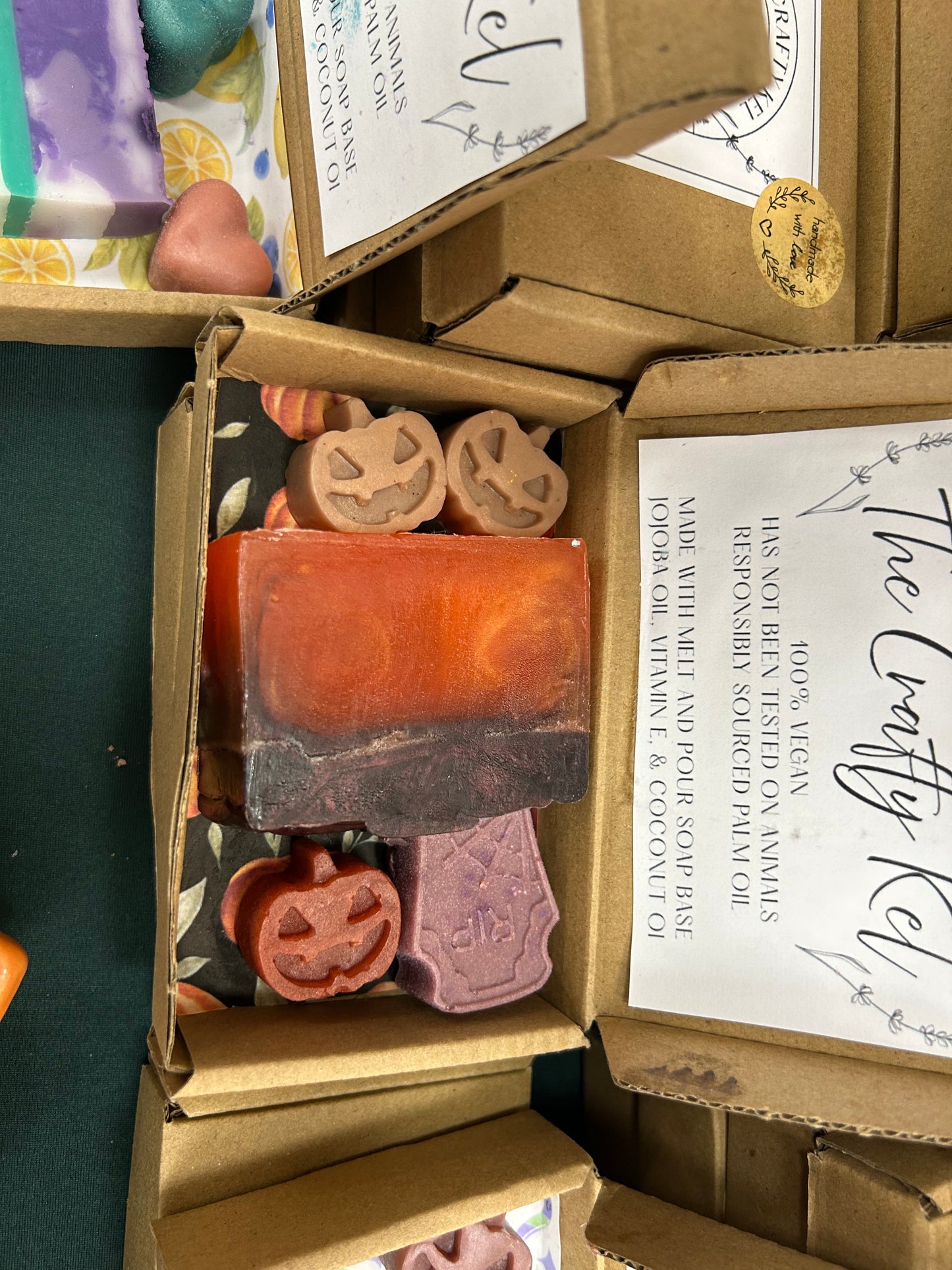 Halloween spiced Orange Pumpkin Pie