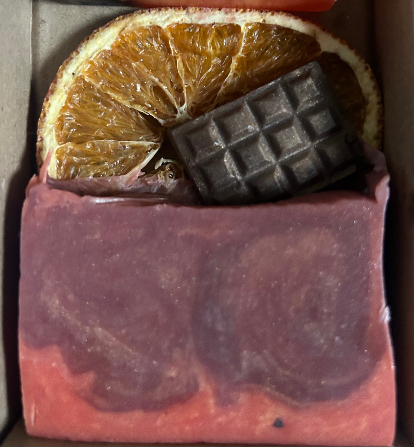 Toffee orange chocolate